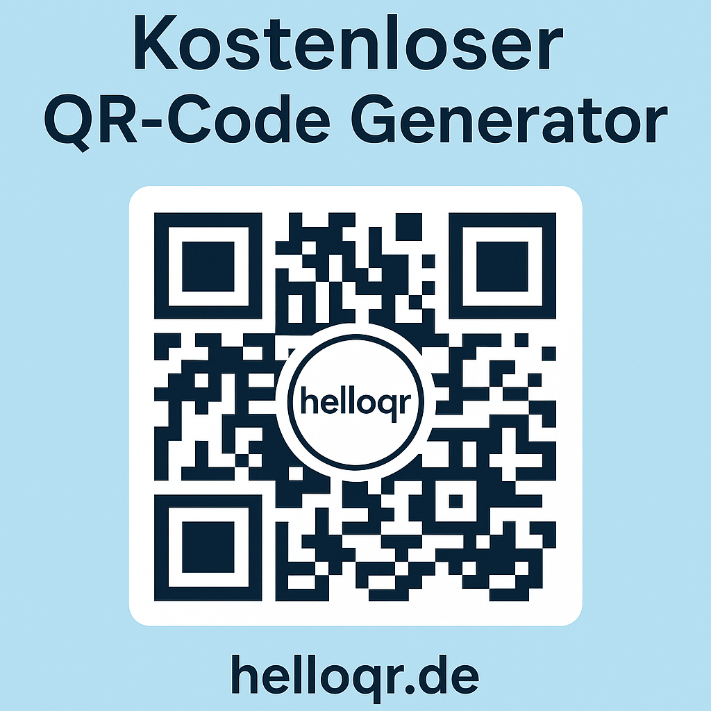 Kostenloser QR-Code Generator – helloqr.de